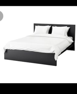 MUST GO THIS WEEK! Dark Brown Bed & Mattress