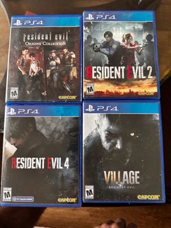 Resident evil games for ps4
