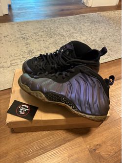 Nike Foamposite eggplant 2010 Sz 10.5