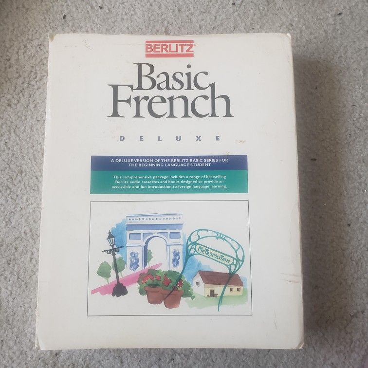 Berlitz Basic French Deluxe language course