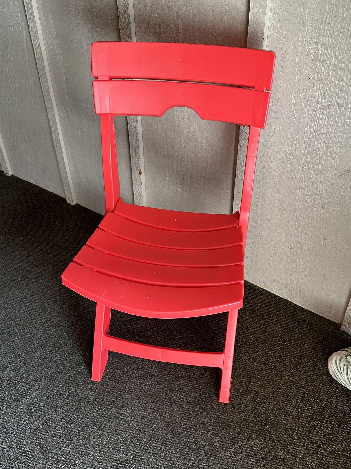 Red Chair - Surprisingly Comfortable
