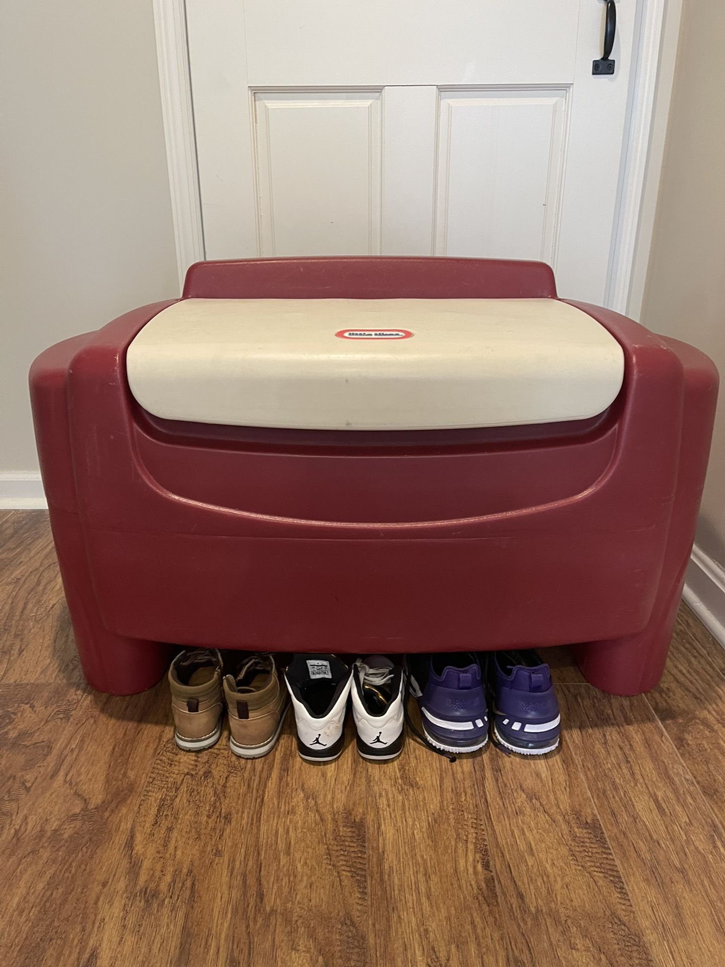 RED LITTLE TIKES SORT AND GO BOYS TOY BOX