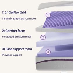 Purple Queen Mattress (Gel Grid)