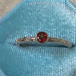 Garnet Ring 