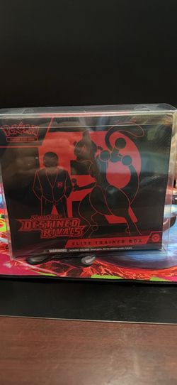 Destined rivals Pokémon ETB with case