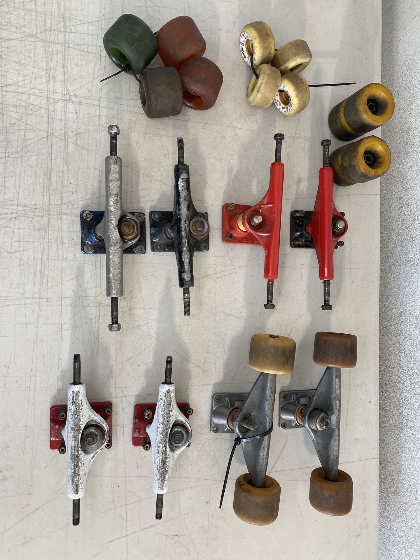 Skateboard And Extra Parts $100