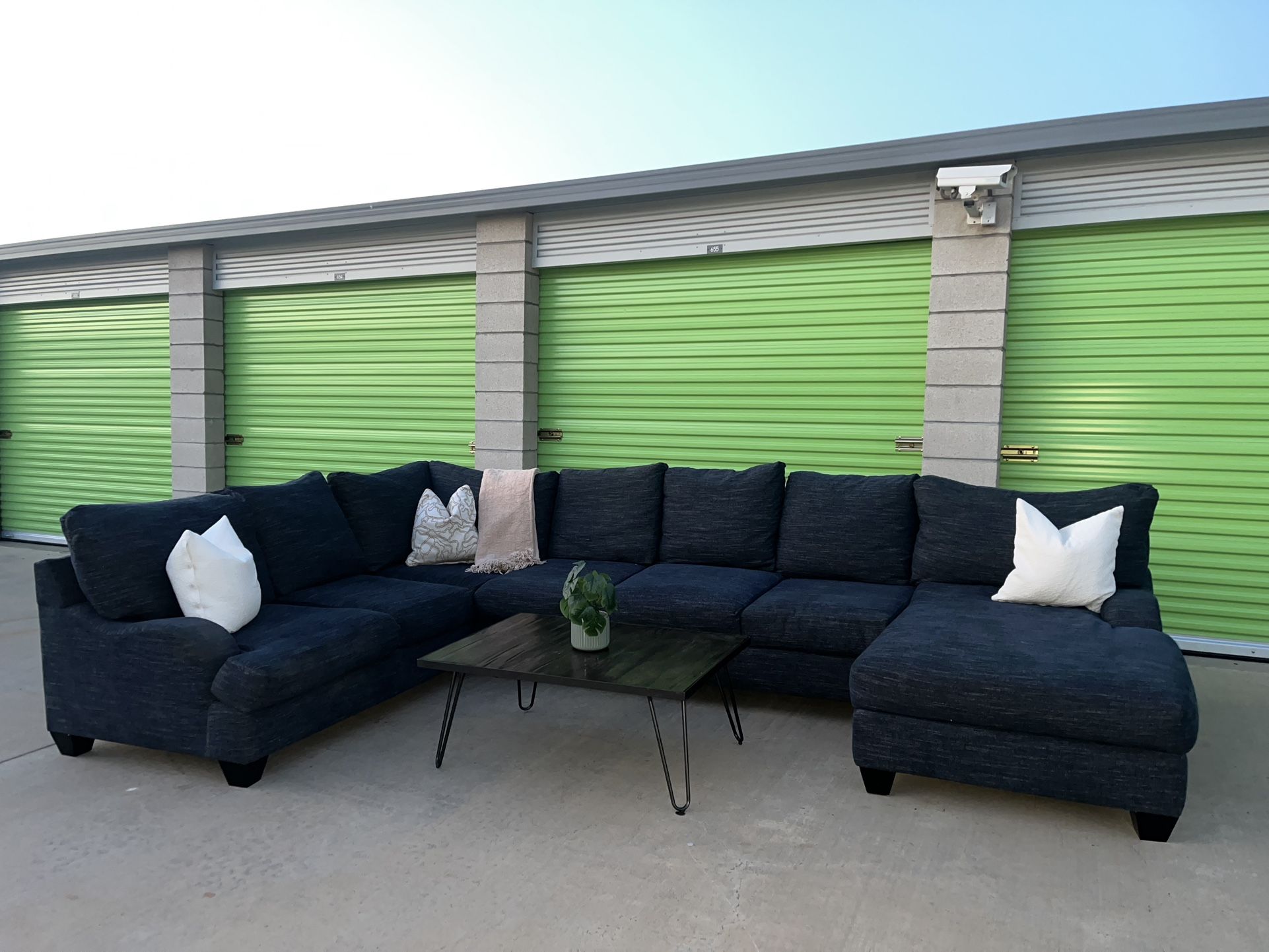 Navy Blue Sectional Couch With Delivery