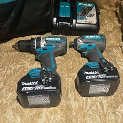 Makita XPH12 And XDT13 W Batteries 