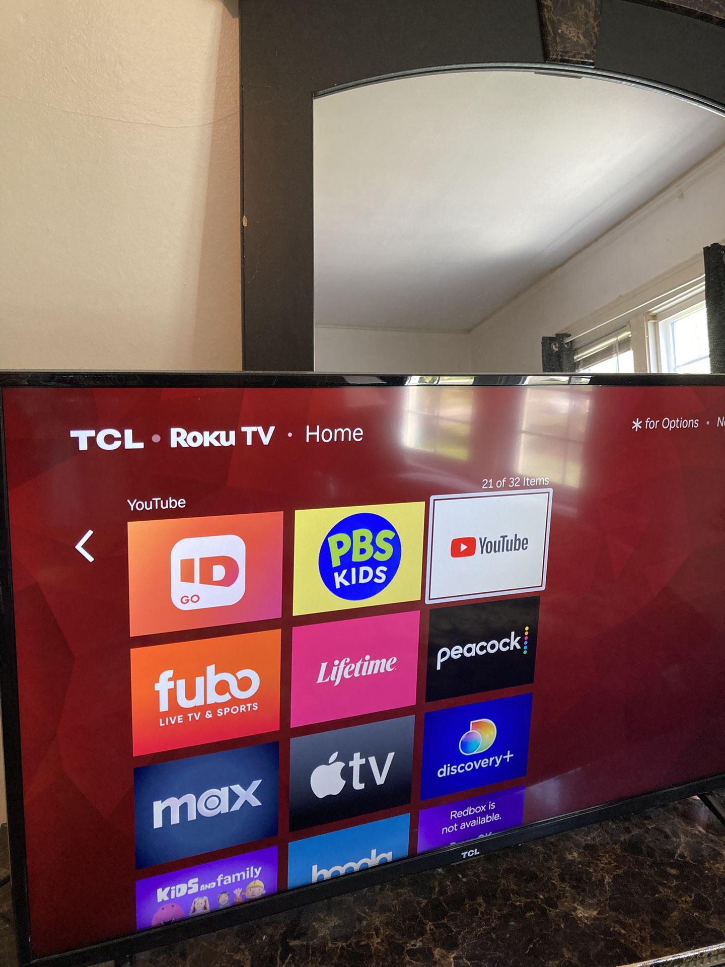 40 Inch TCL Smart Tv Reduced $125