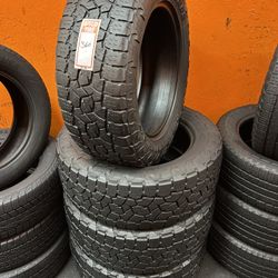 LT 265/60R20 Toyo Open Country A/T Full Tire Set