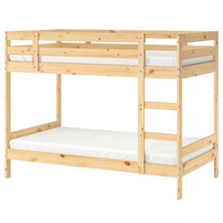 IKEA MYDAL bunk Bed TWIN With Canopy