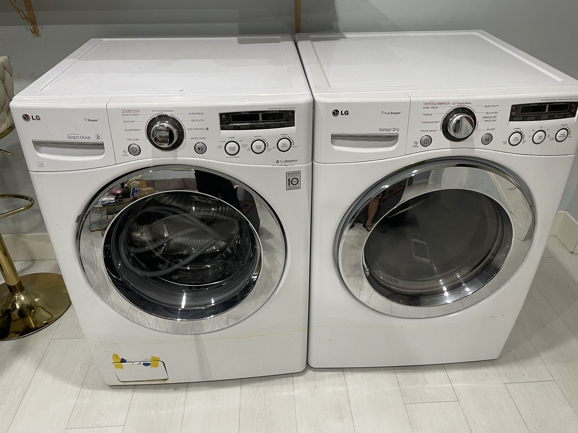 Washer And Dryer LG