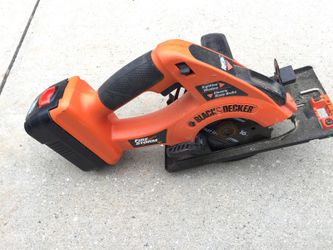 Black and Decker 18volt cordless circular saw