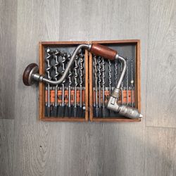 Vintage Irwin Auger Set/ Hand Drill