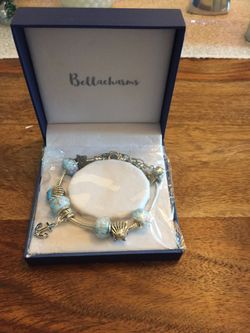 Bella charms nautical charm bracelet. New in box