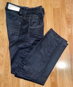 7 diamonds Men’s Jeans with Contrast Stitching
