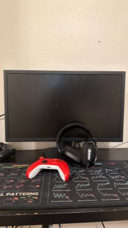 New Xbox controller new monitor new headphones less than 2 weeks