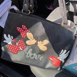 Mickey And Minnie Purse And Crossbody 