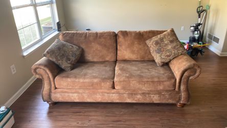 Brown couch