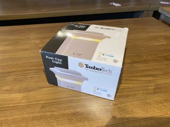 TIMBER TECH Post Cap Light – White