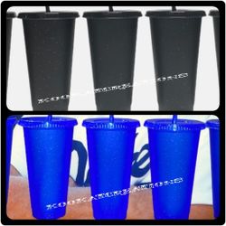 Glittery 24oz Cups