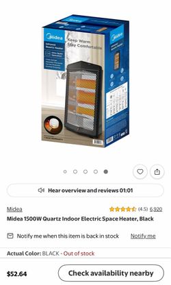 Heaters Brand New