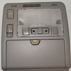 Lexus LS430 Overhead Dome Console 2001-2006 Gray