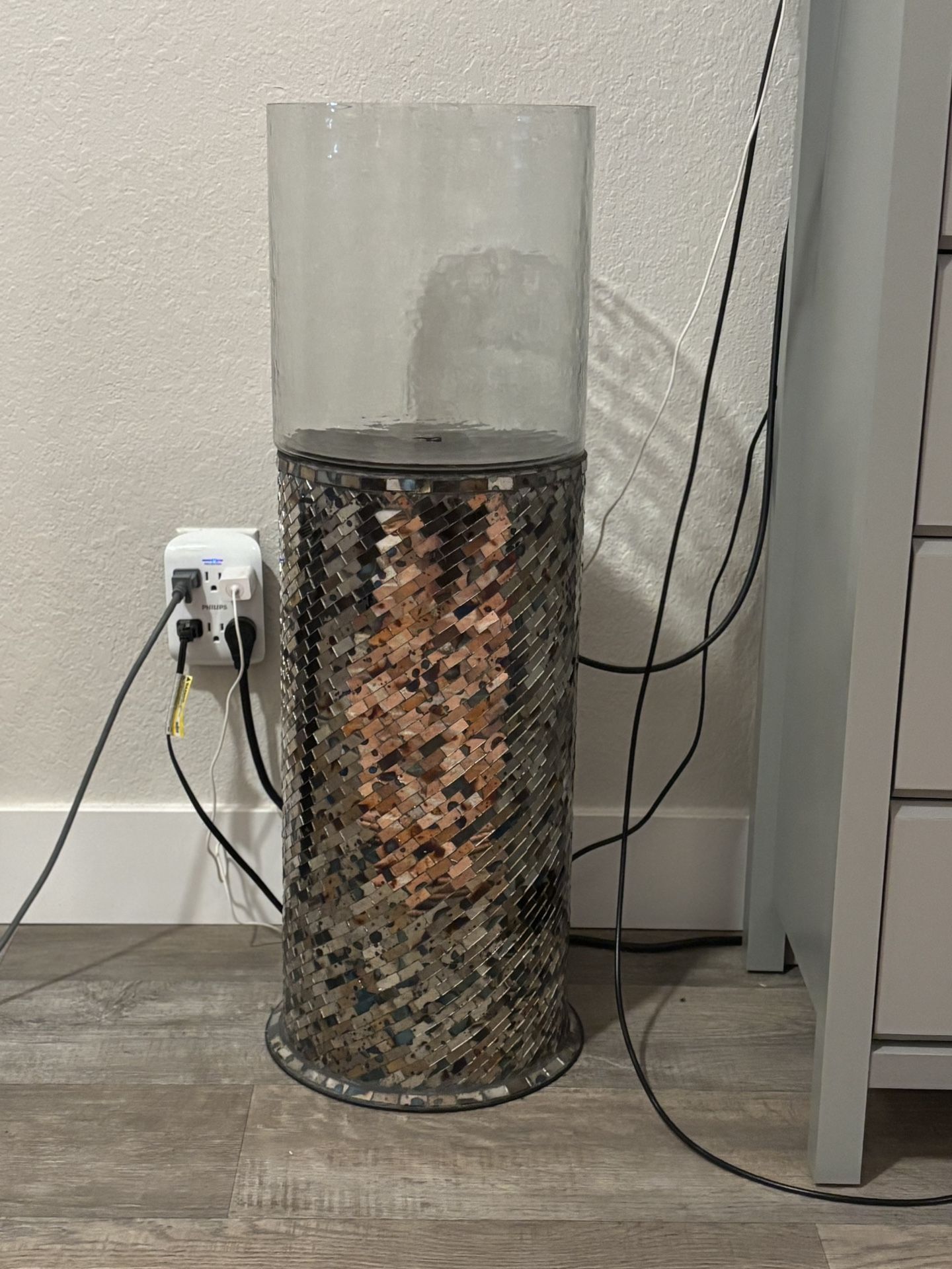 Mirrored Candle/Plant Stand