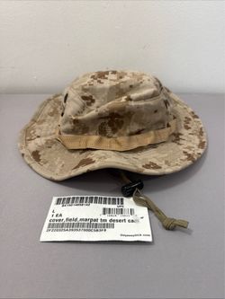 New USMC MCCUU Cover Field Combat Boonie Hat Desert MARPAT Size Large