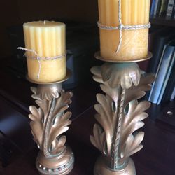 Set Of 2 Candle  Holders