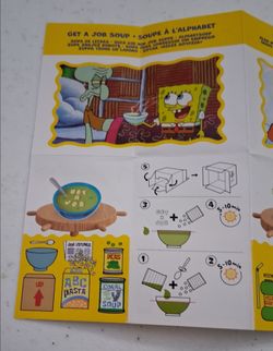 SpongeBob Make It Mini SquarePants Mini Collectibles - GET A JOB SOUP