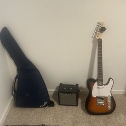 Telecaster endor Squire Telecaster With Tuner And Amp