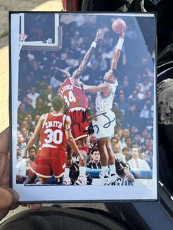 Alonzo Mourning Signed Autograph