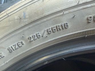 225/55/18 Goodyear (2 Tires)