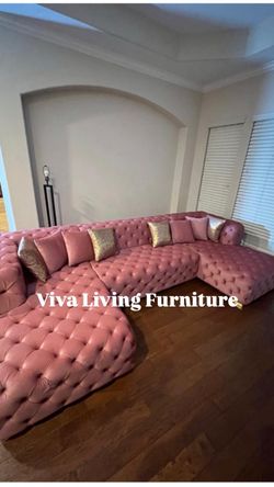Hermoso Sectional Pink 🌺✨🍀📍✨🥸🙈😘😍