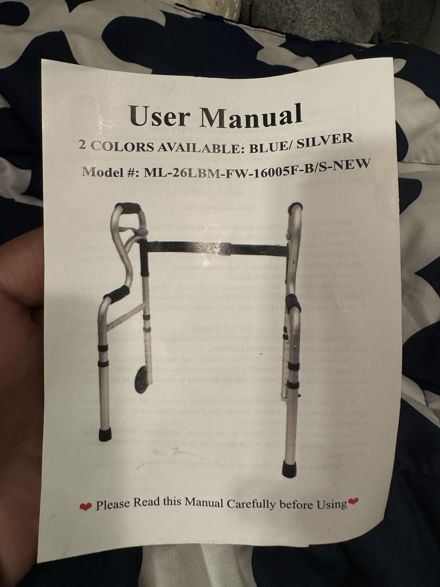 3 In 1 Walker, Silver
