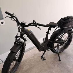 Magicycle Deer Step through Electric Bike with Trunk Bag version 1