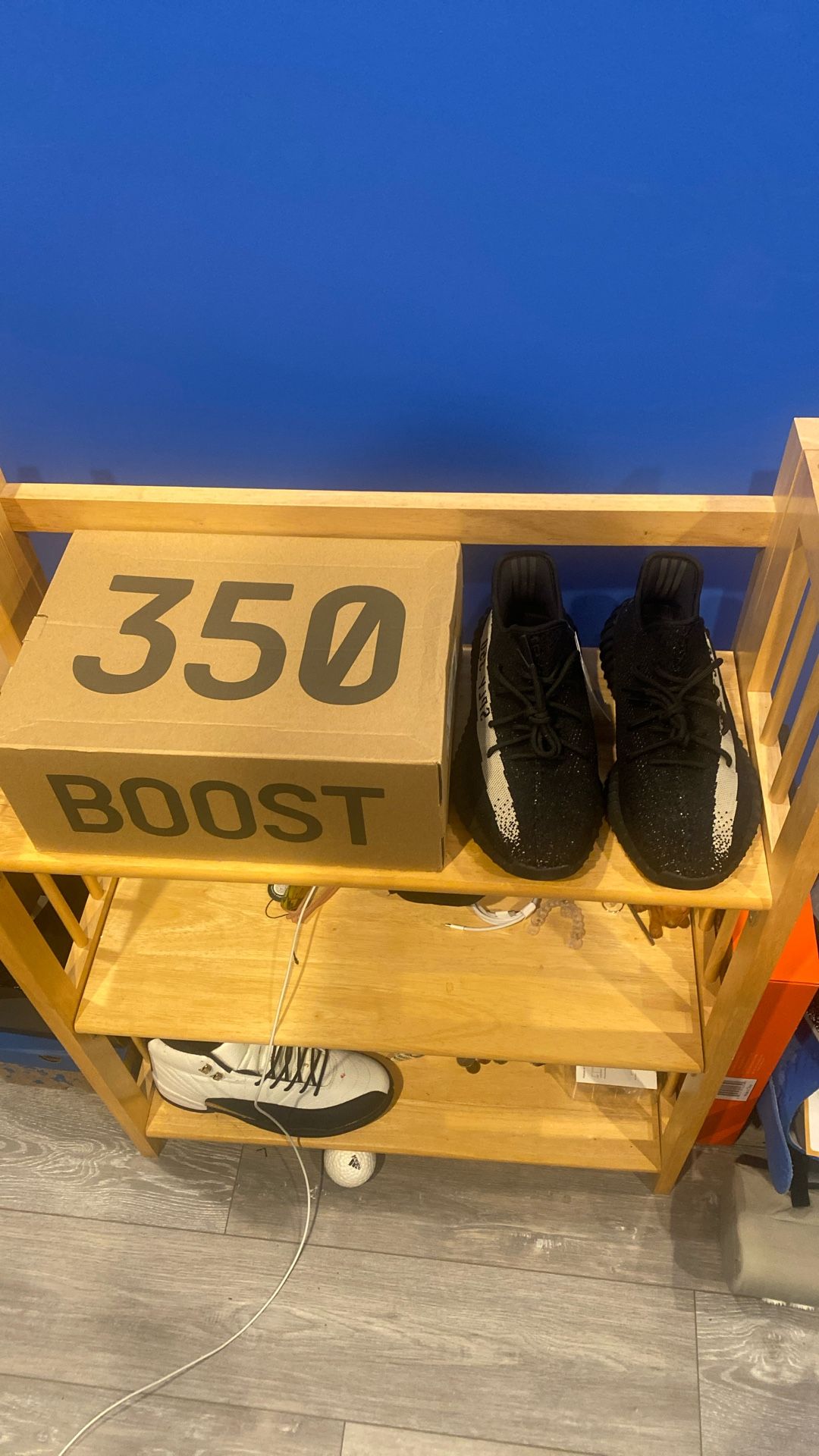 Yeezy 350 V2 Boost Core Black White