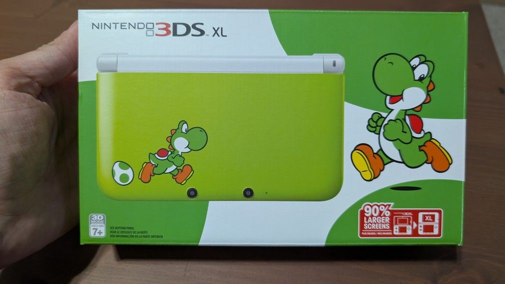 Nintendo 3DS XL Console Yoshi Edition UNOPENED