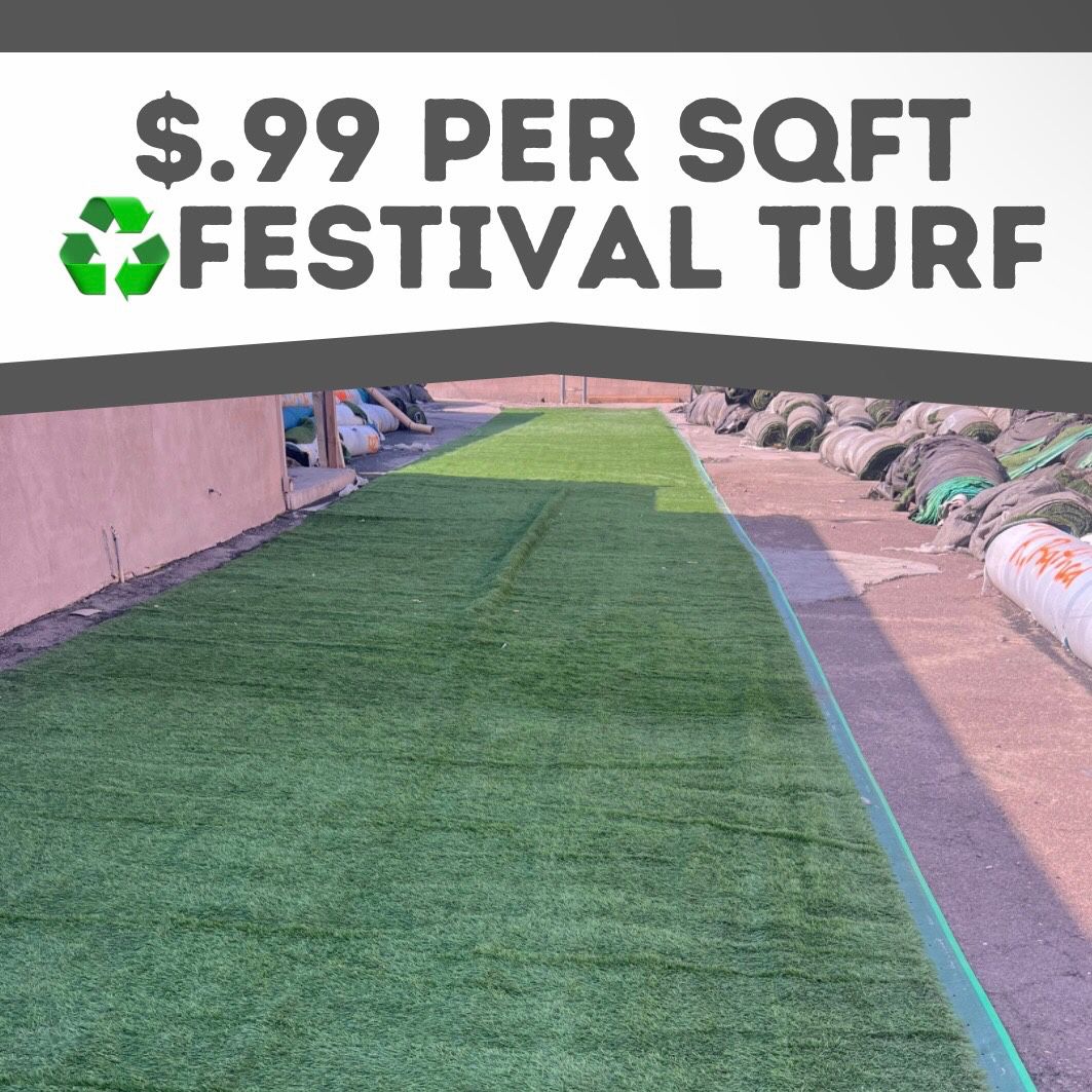 $.99 Artificial Grass Turf