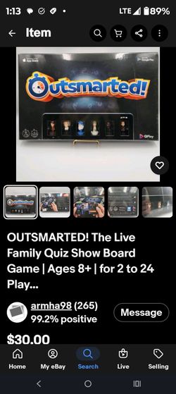 Out-hearted the light down quiz show board game