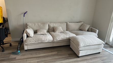 Sofa and ottoman