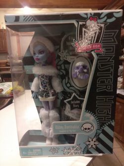 Monster high doll Abby first wave.