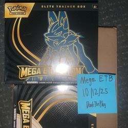 Pokemom Mega Evolutions Elite Trainer Box 