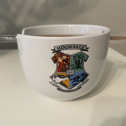 Harry Potter Bowl Dish with chopsticks. Gift set, New.