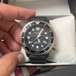 CITIZEN Promaster Professional Diver 200 Meters Eco-Drive Watch Black