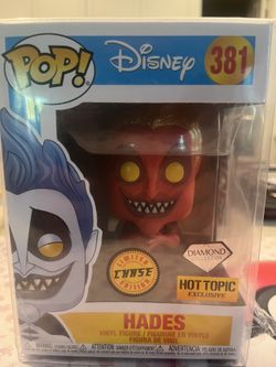 Disney Hades Diamond Chase Funko Pop GITD