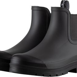 Women’s Waterproof Short Rain Boots SIZE 9 ( 1261)