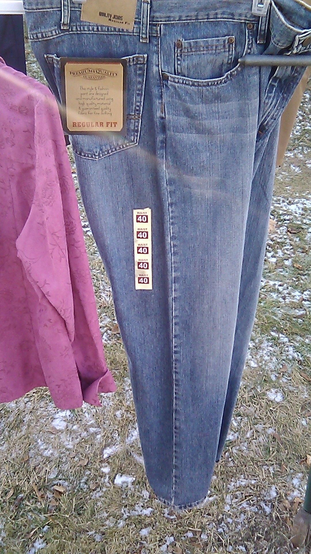 New Jeans size 40w $8.99