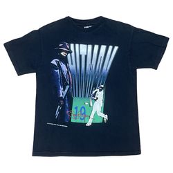 Vintage 90’s MLB San Diego Padres Baseball Tony Gwynn Hitman 1993 Single Stitch Hanes Tee Shirt